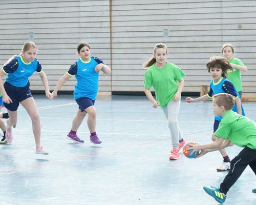 Fotos der Grundschul-Handball-Liga