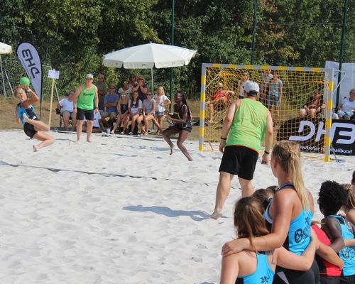 Schiedsrichter-Schulung Beach Handball 