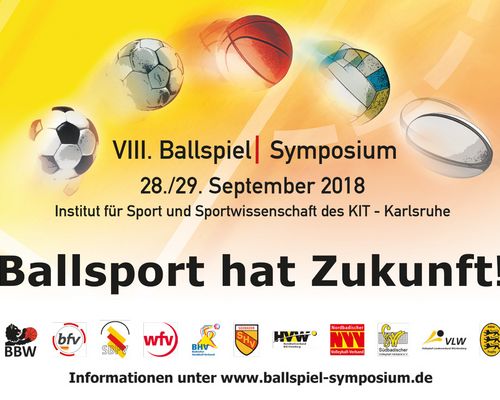 8. Ballspielsymposium 2018 - Ballsport hat Zukunft! 