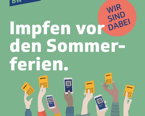  Impfkampagne #dranbleibenBW des Sozialministeriums Baden-Württemberg