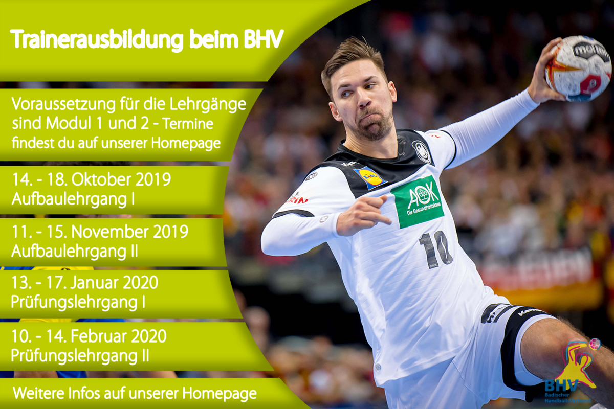 Trainerausbildung Beim BHV | BHV - Badischer Handball-Verband