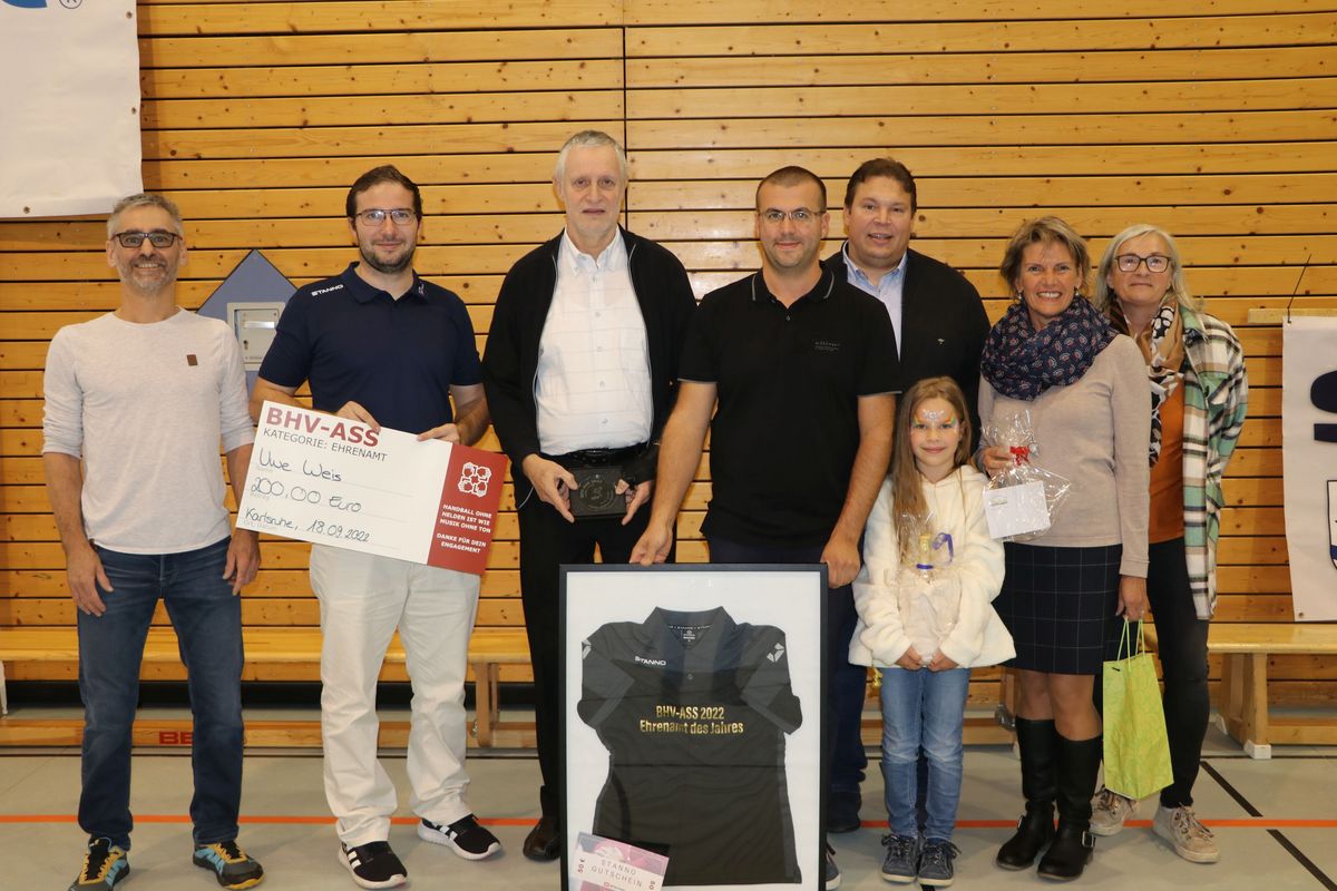 Badischer Handball-Verband Zeichnet Uwe Weis Aus | BHV - Badischer ...